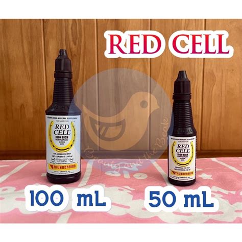 RED CELL By Thunderbird 100ml/50ml .